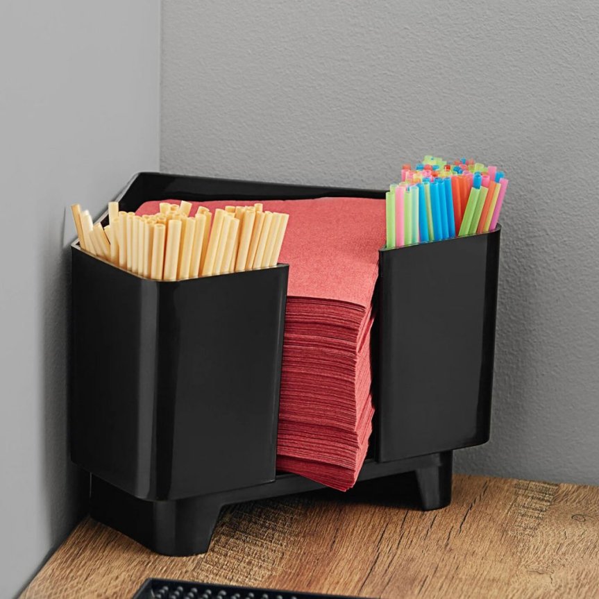 Bar Caddy for corners Black