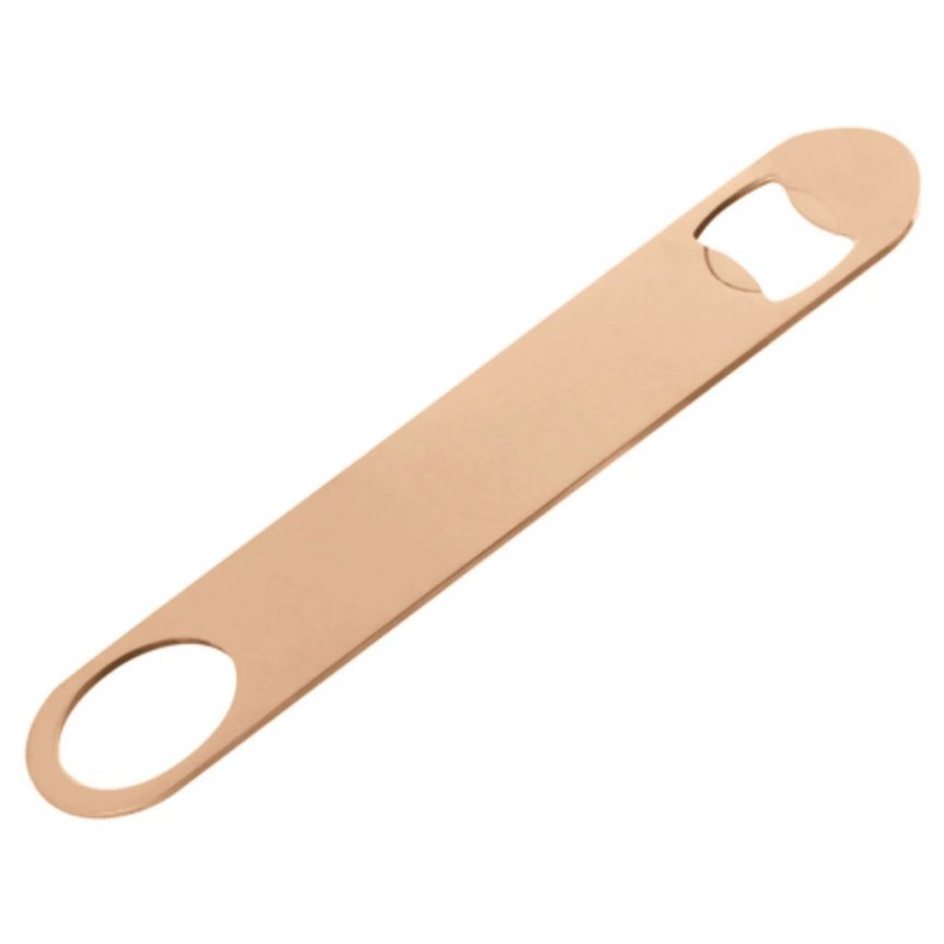 Bottle Opener Bar Blade Plain Copper