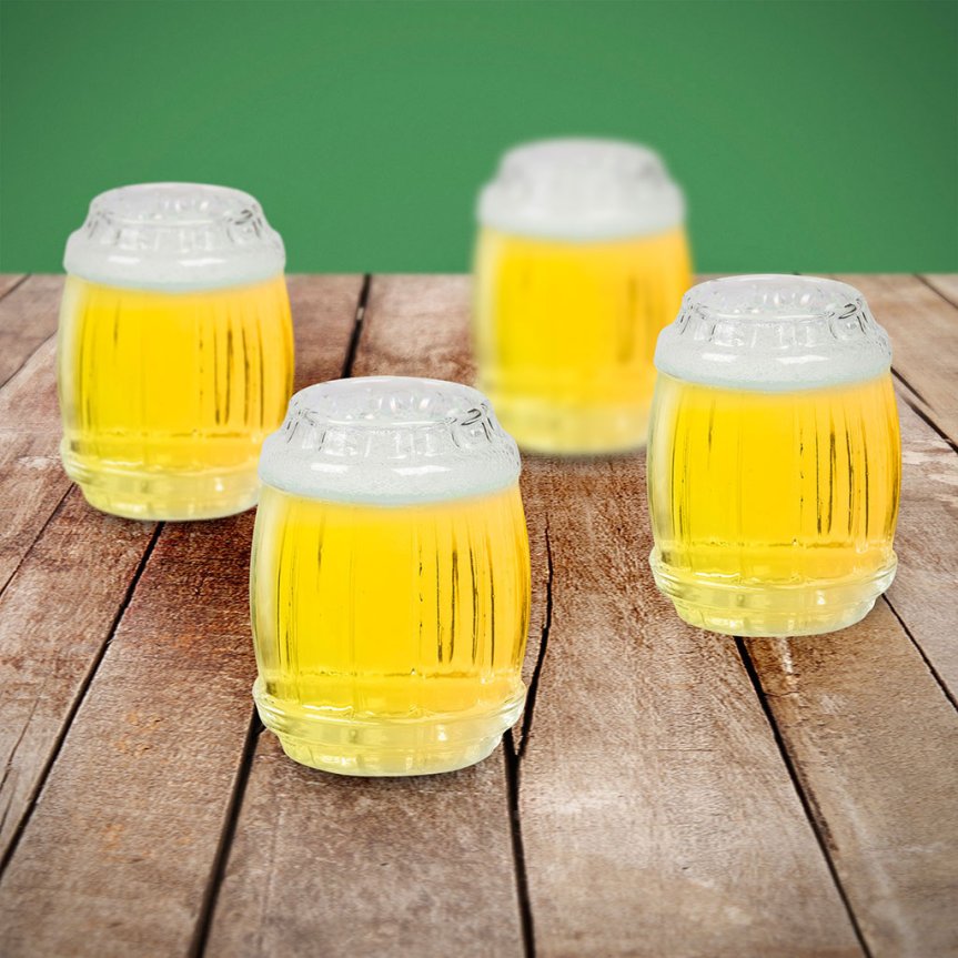 Barrel shot glasses