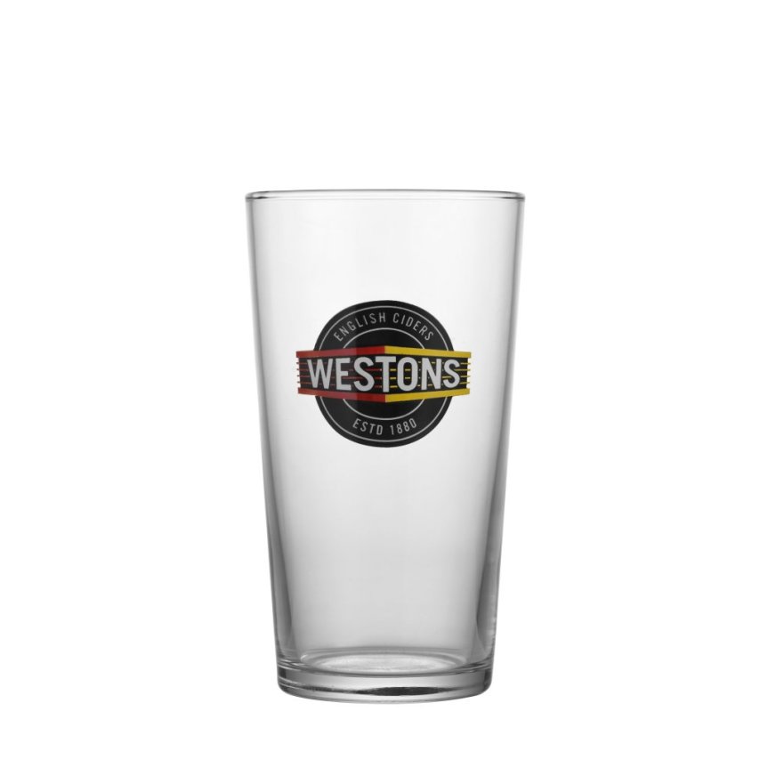 Zoom image of Weston cider glass pint