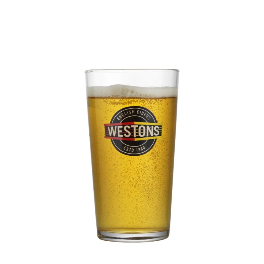 Zoom image of Weston cider glass pint
