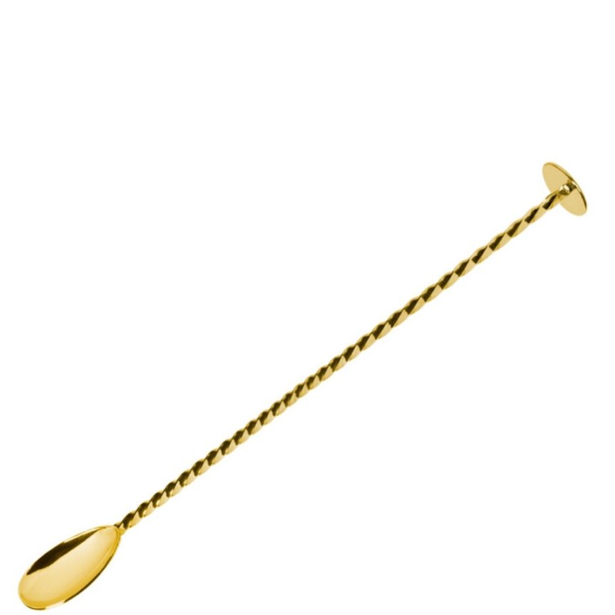 47 Ronin Barspoon Japan Style Gold Plated 27 cm