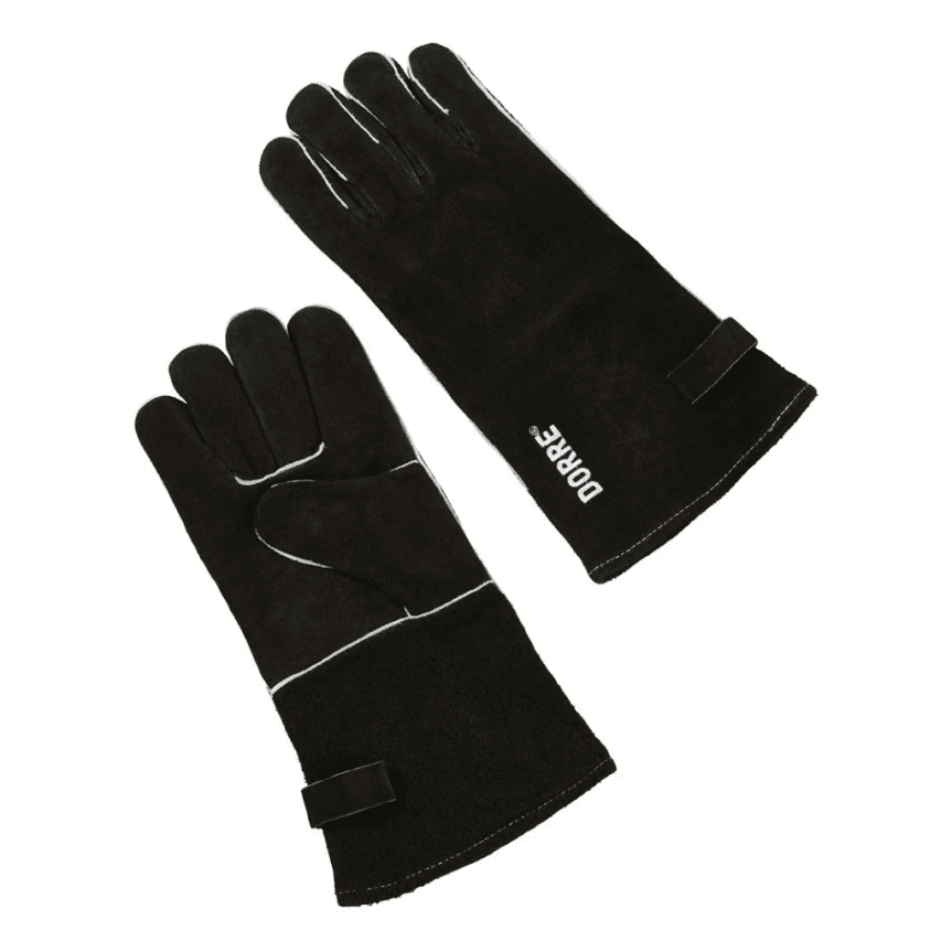 BBQ grill gloves in leather Dorre