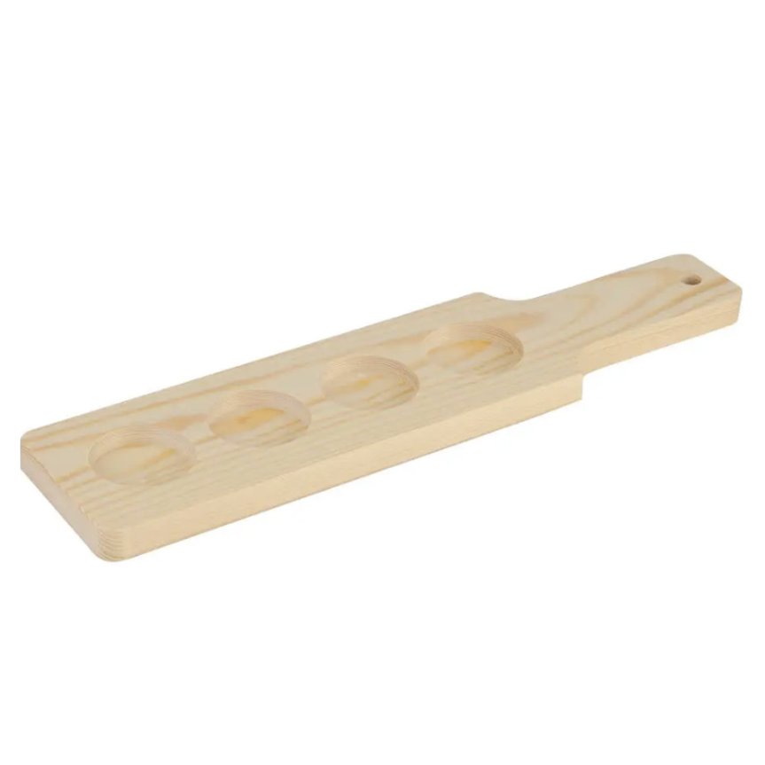 Zoom image of Wooden beer tasting paddle