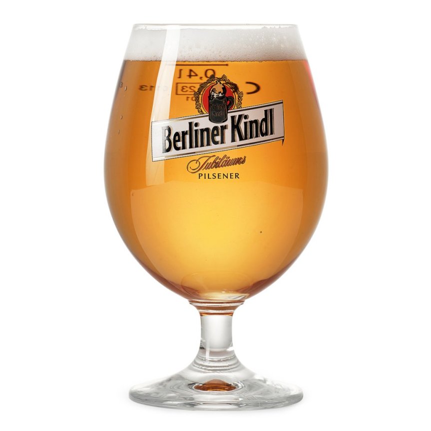 Berliner Kindl beer glass 40 cl