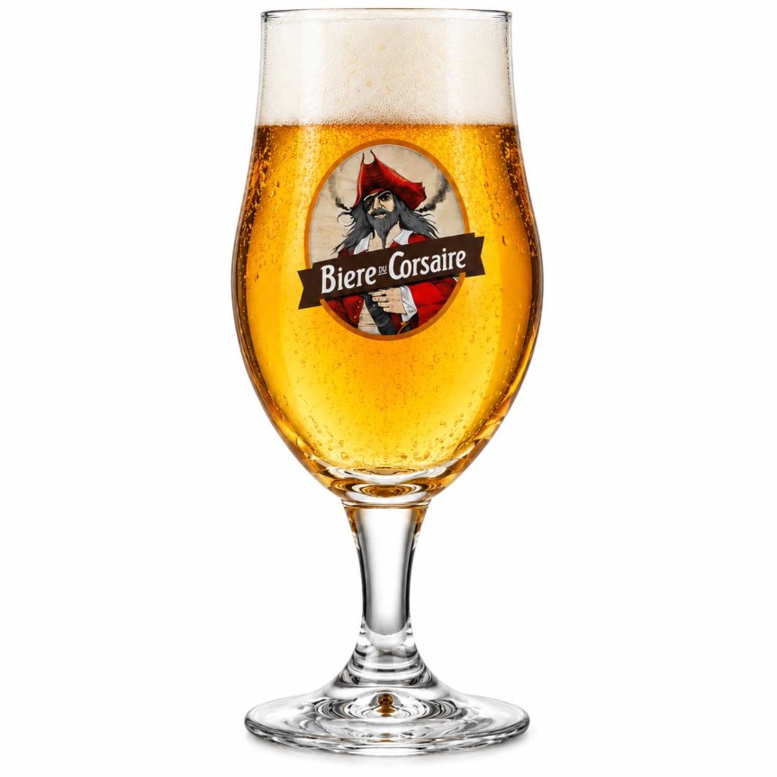 Zoom image of Biere du Corsaire beer glass