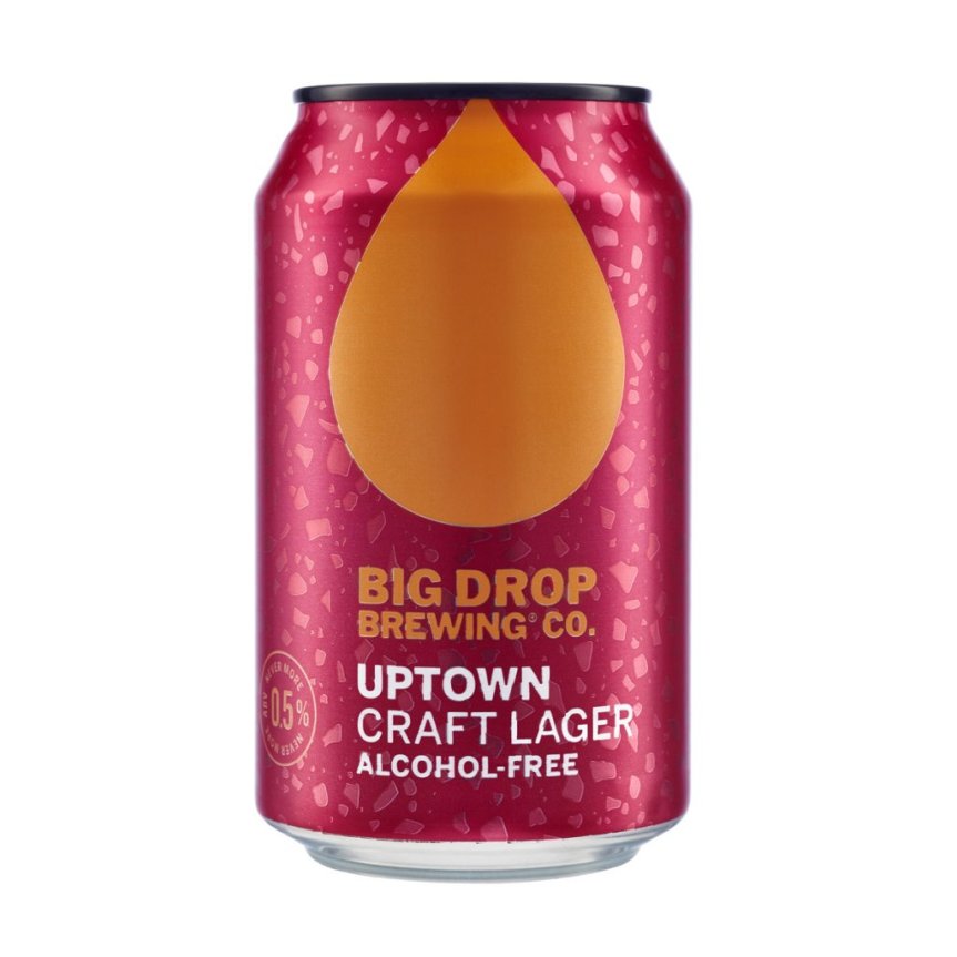 Big Drop alkoholfri Uptown Craft Lager 33 cl