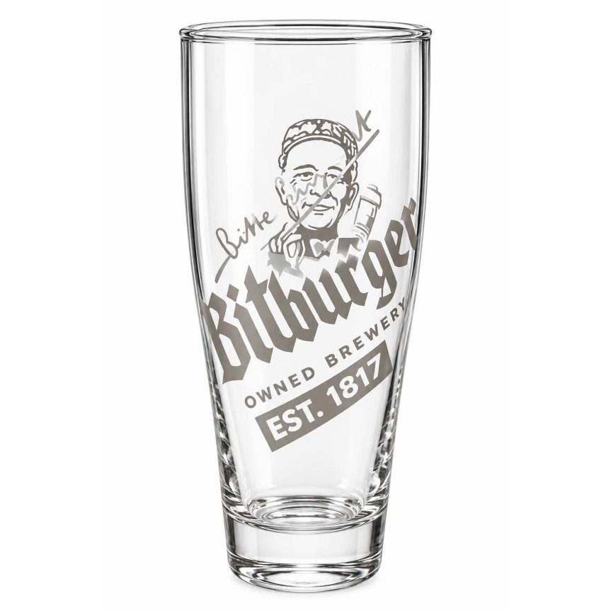 Zoom image of Bitburger beer glass 50 cl