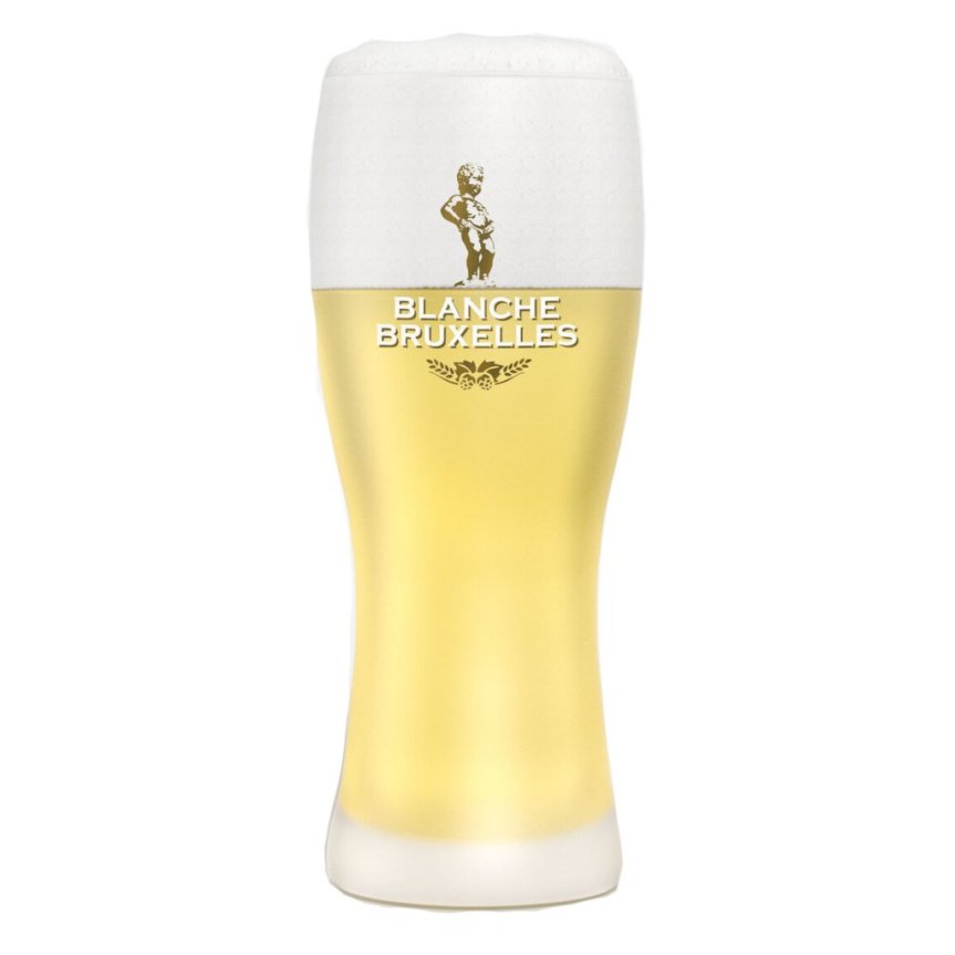 Blanche de Bruxelles beer glass 33 cl