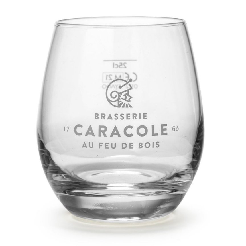 Caracolle beer glass 25 cl