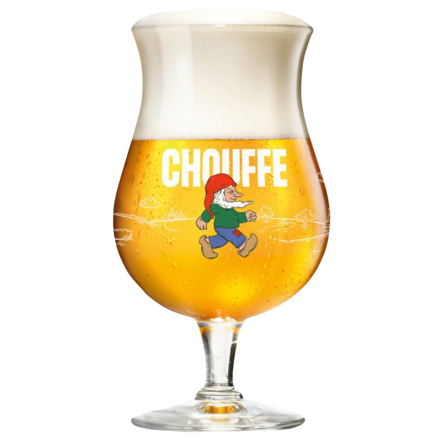 Brasserie d'Achouffe beer glass 33 cl