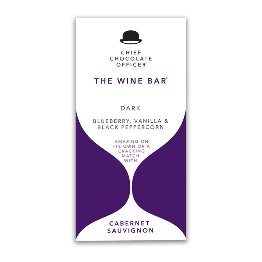Zoom image of The Wine Bars Cabernet Sauvignon dark chocolade 100 gram