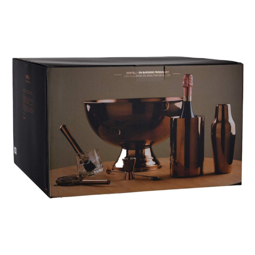 Champagne cooler copper 10 liters