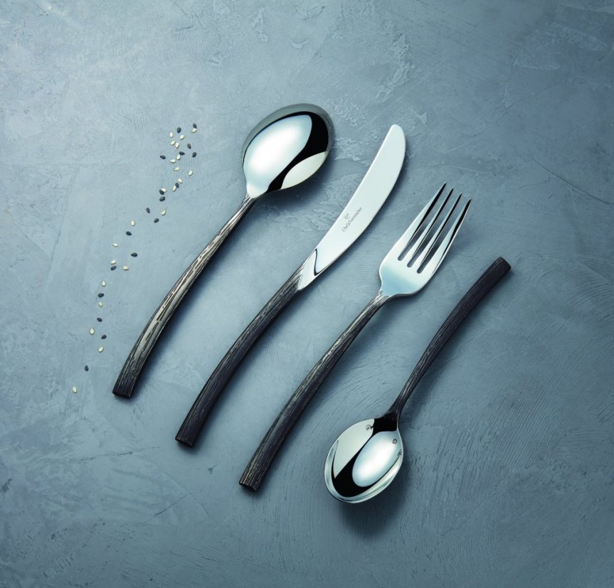 Black Oak dessert spoon 182 mm