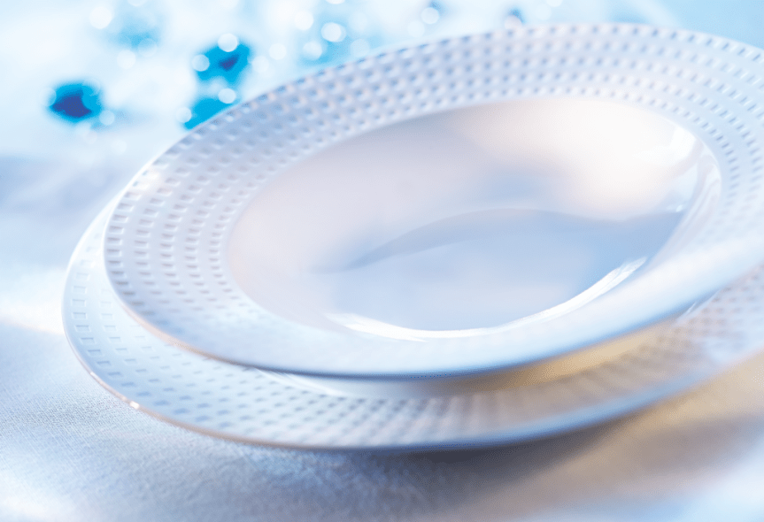 Satinique plate 285 mm