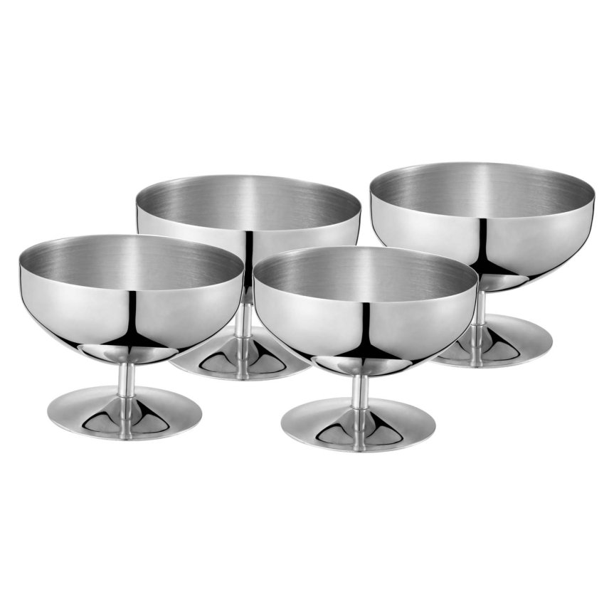 Zoom image of Daysi stainless steel ice cream cups 25 cl, 4-pack