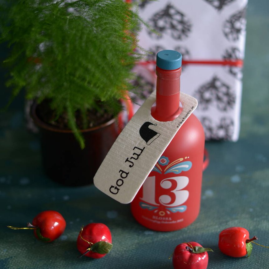 Dish cloth card GOD JUL