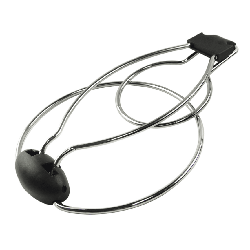 Dixie Dish rack for carafes collapsible chrome-plated metal