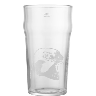 Falcon beer glass 50 cl