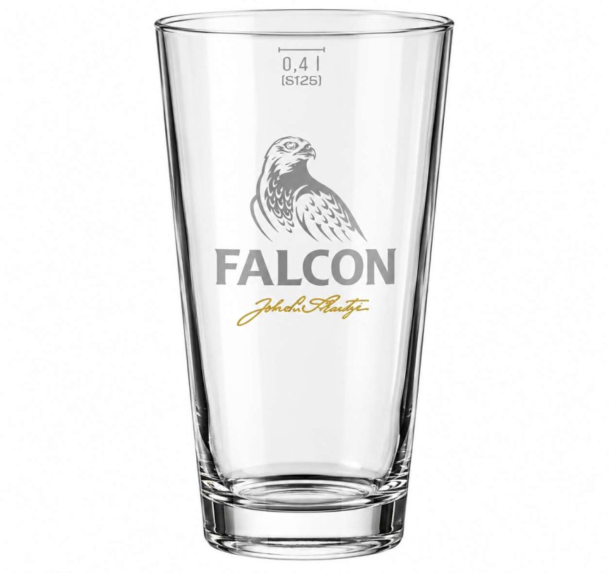 Zoom image of Falcon beer glass 40 cl