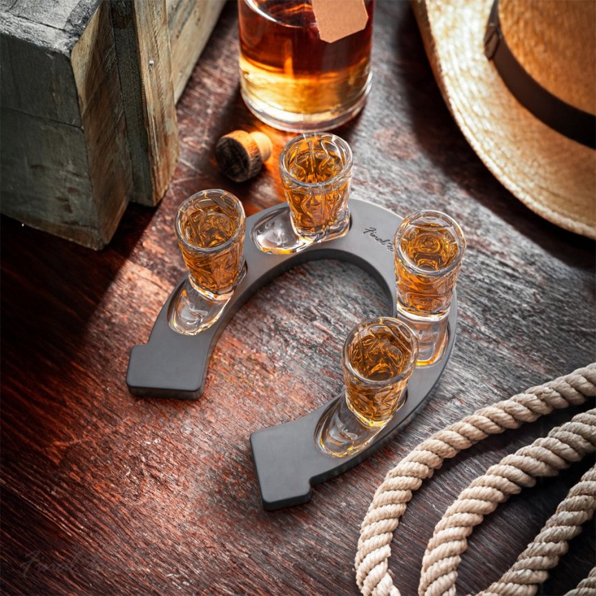 Zoom image of Wild West Shot Glass Set 3 cl