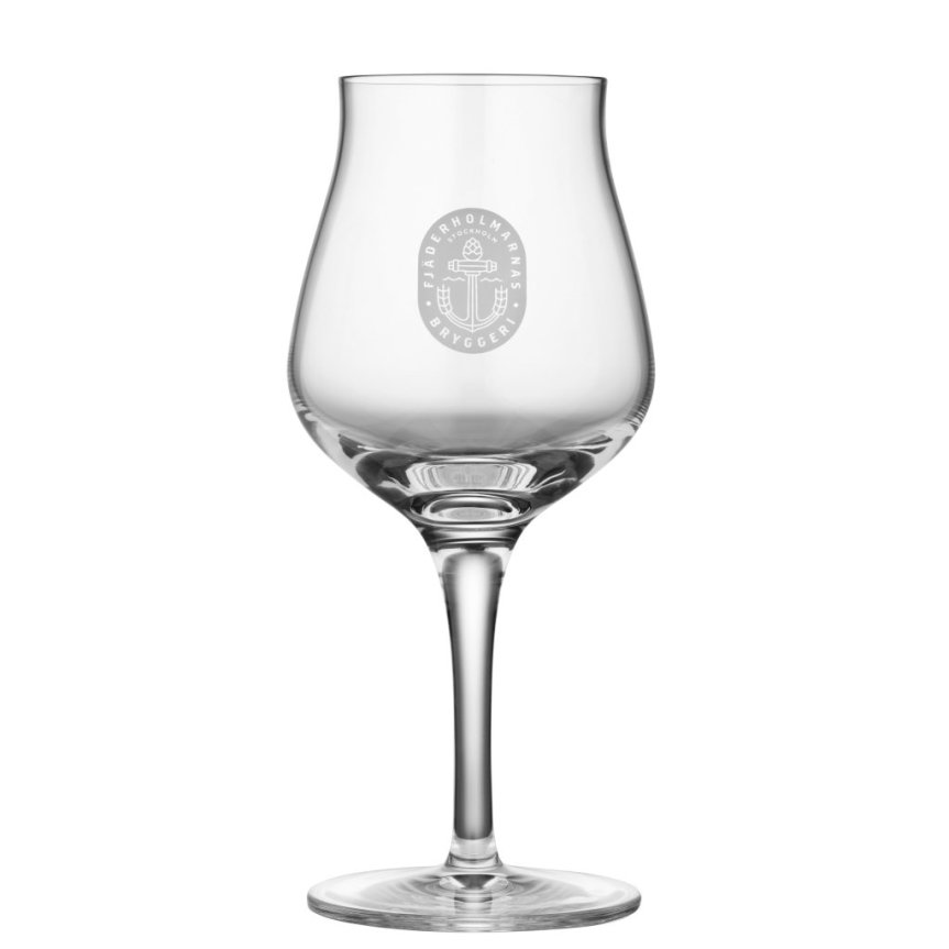 Fjäderholmarnas Bryggeri beer glass