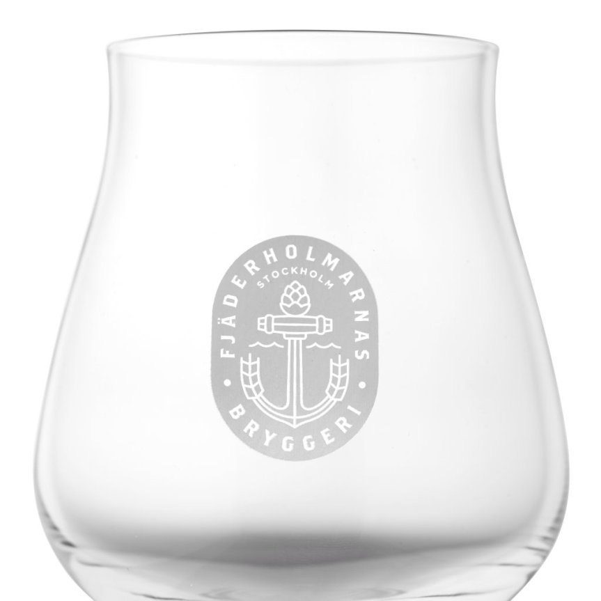 Fjäderholmarnas Bryggeri beer glass