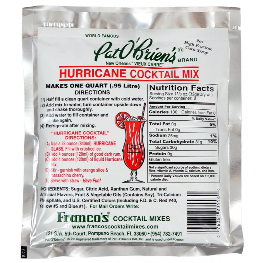 Francos Hurricane Mix