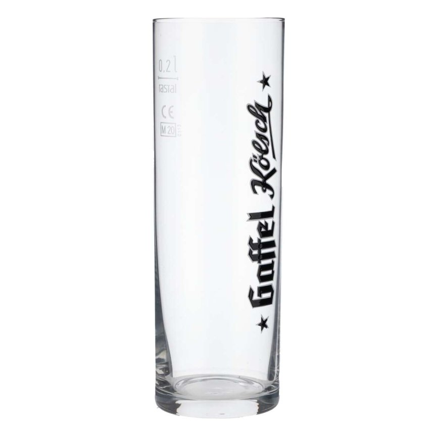 Gaffel Kölsch beer glass 20 cl