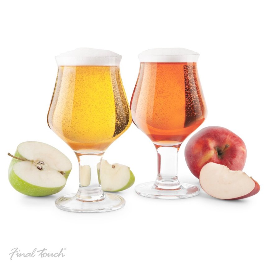 Final Touch cider glass 2-pack