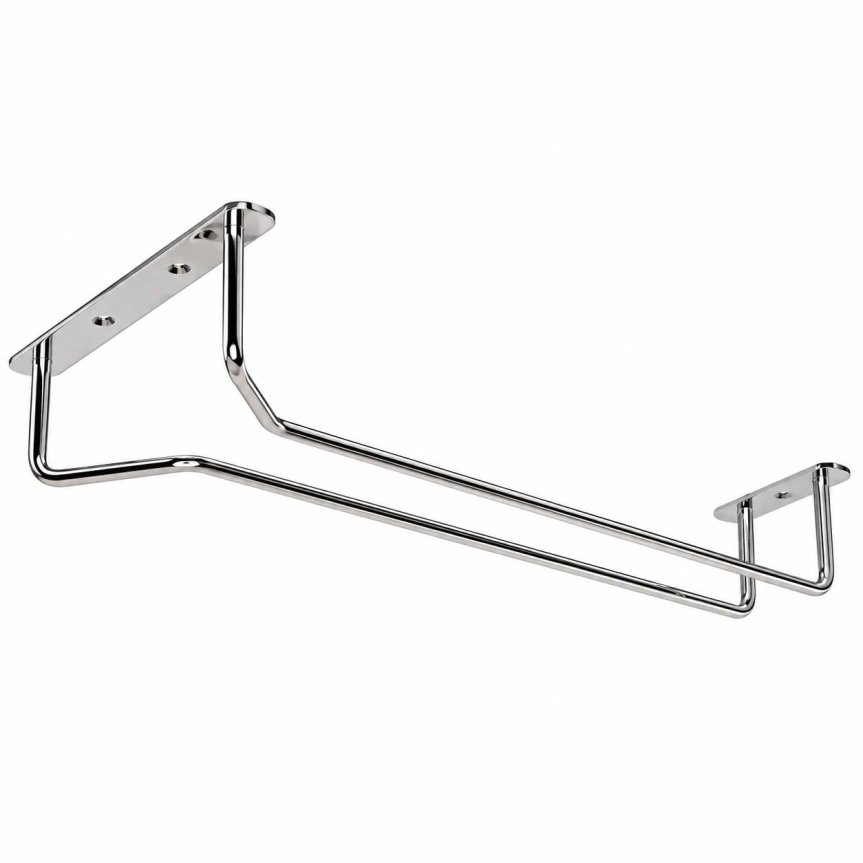Zoom image of Chrome glass rack for mounting 40 cm, 2-pack