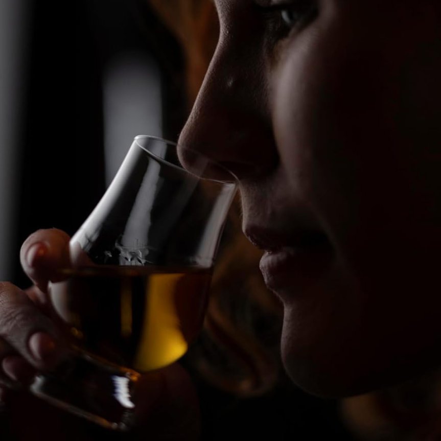 Wee Glencairn whisky glass