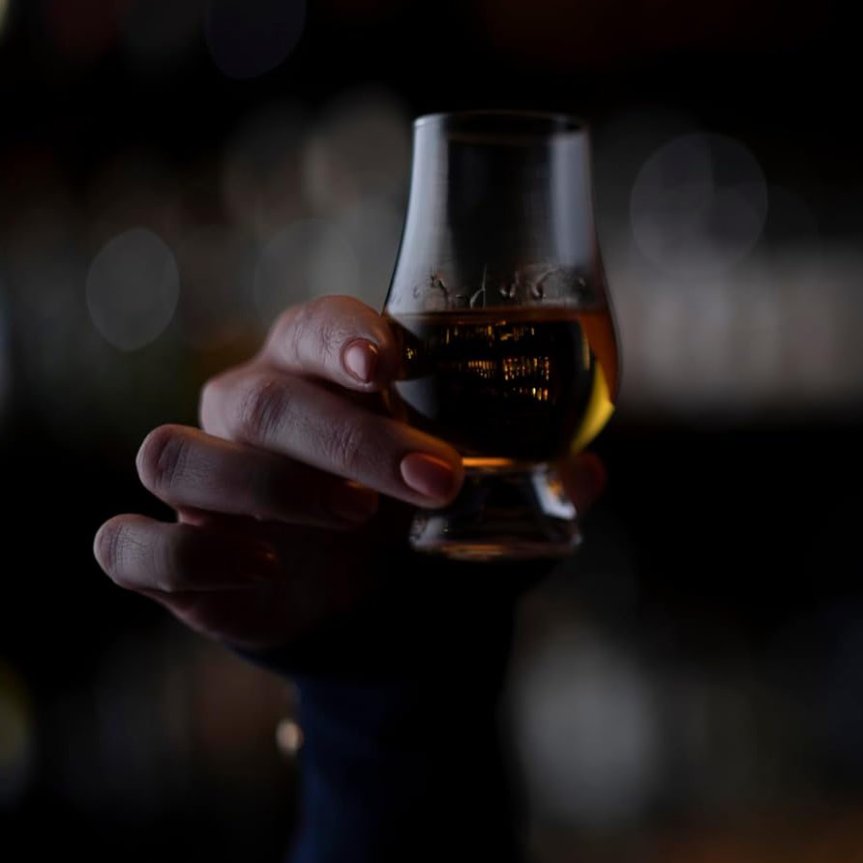 Wee Glencairn whisky glass