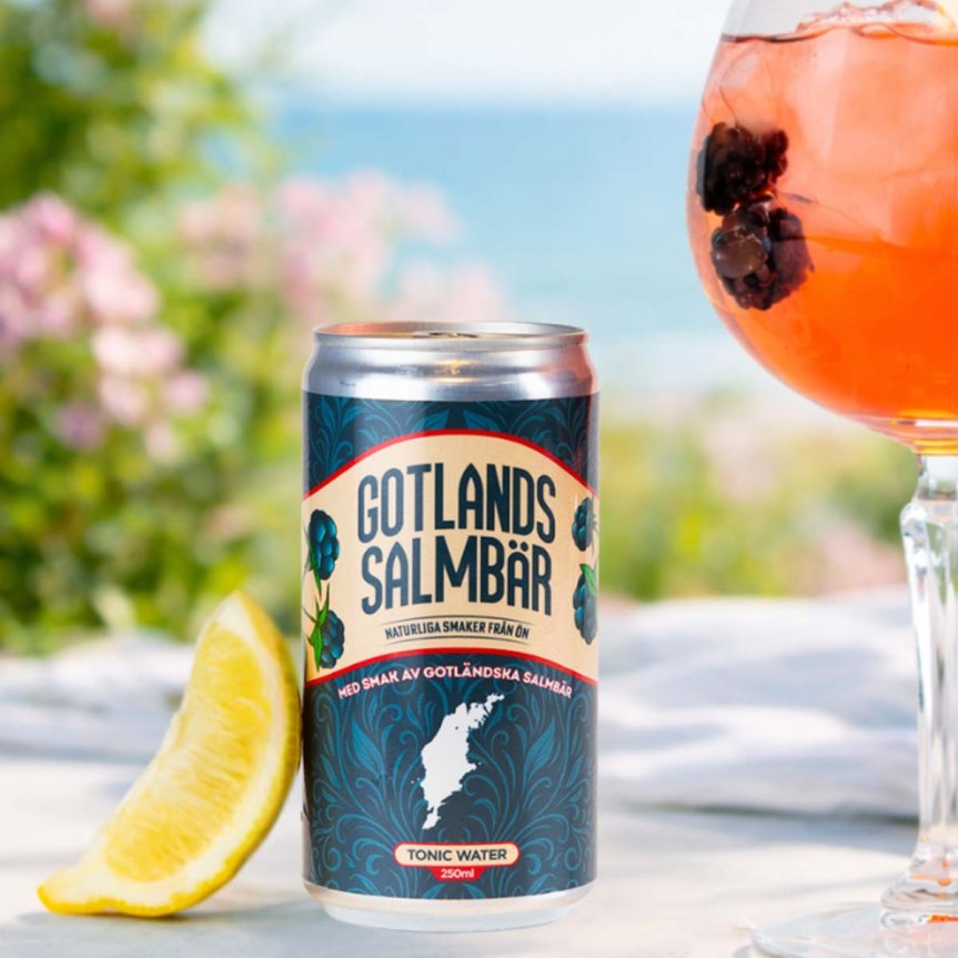 Gotlands Salmbär Tonic Water 25 cl