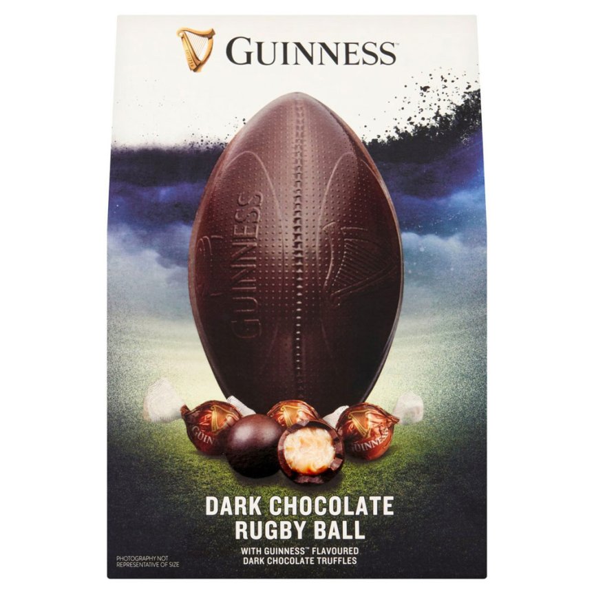 Guinness Rugby Ball Easter Egg and pralines