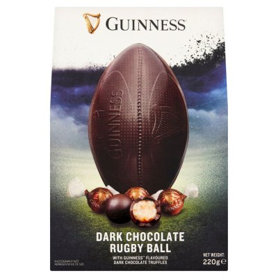 Guinness Rugby Ball Easter Egg and pralines 225g