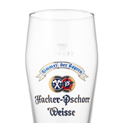 Hacker Pschorr Weisse beer glass 50 cl
