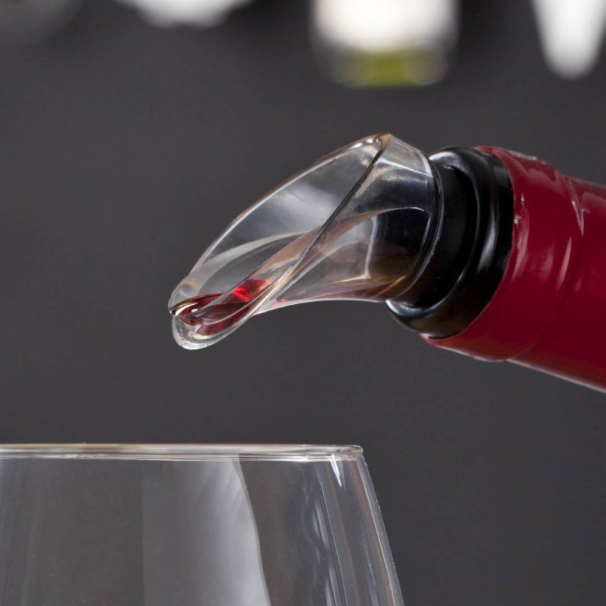 Zoom image of Wine Server Pourer Black 2-Pack