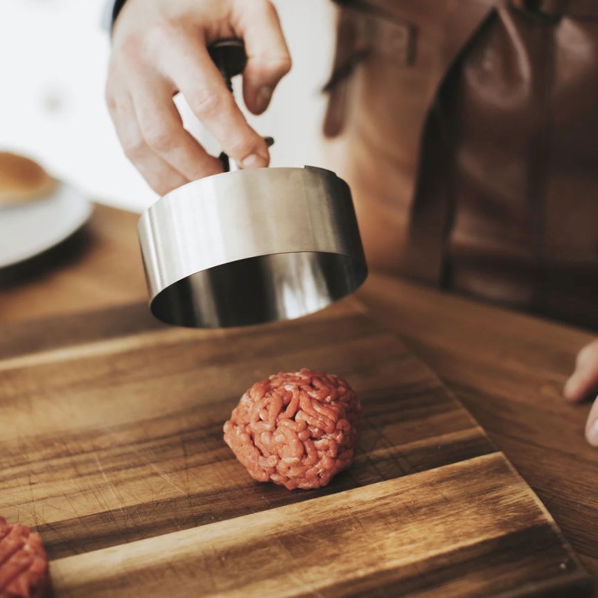 Haya Hamburger Press 11 cm stainless steel