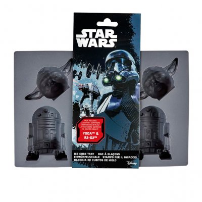 Star Wars Ice Cube Tray Yoda & R2-D2