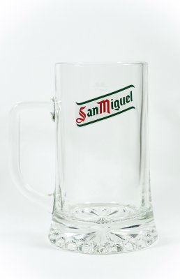 San Miguel ölsejdel ölglas Beer mug