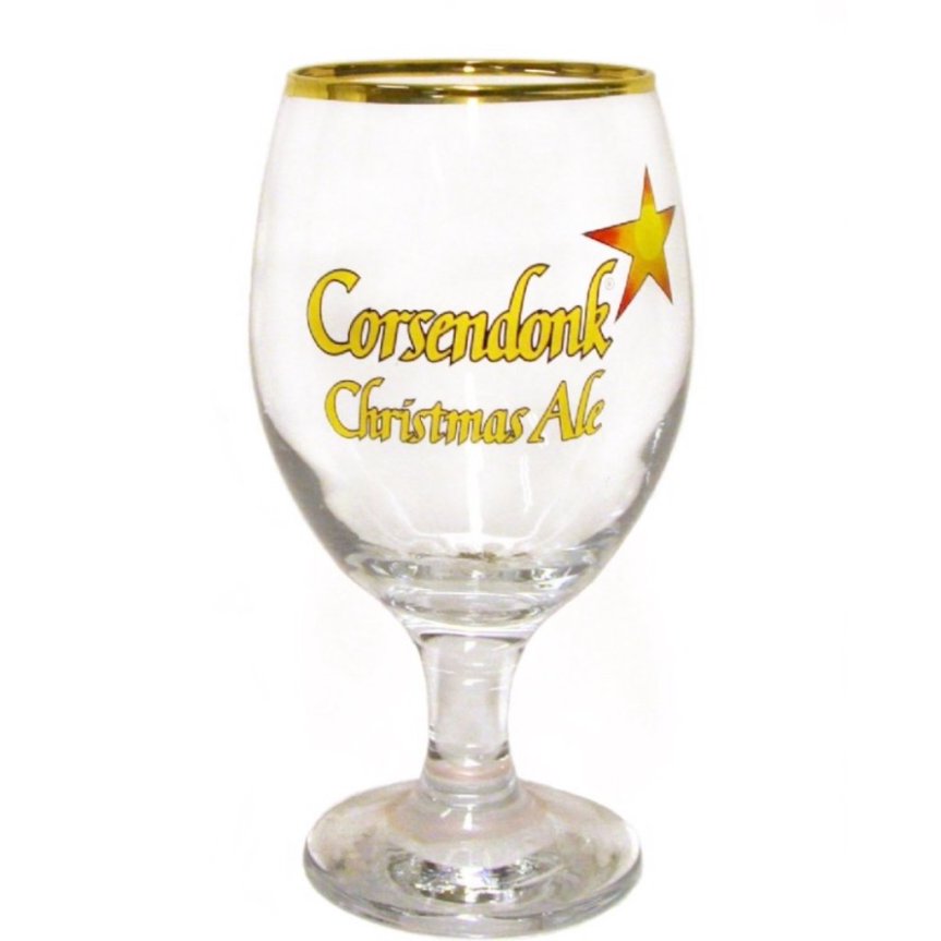 Corsendonk Christmas Ale Ölglas Beer Glass