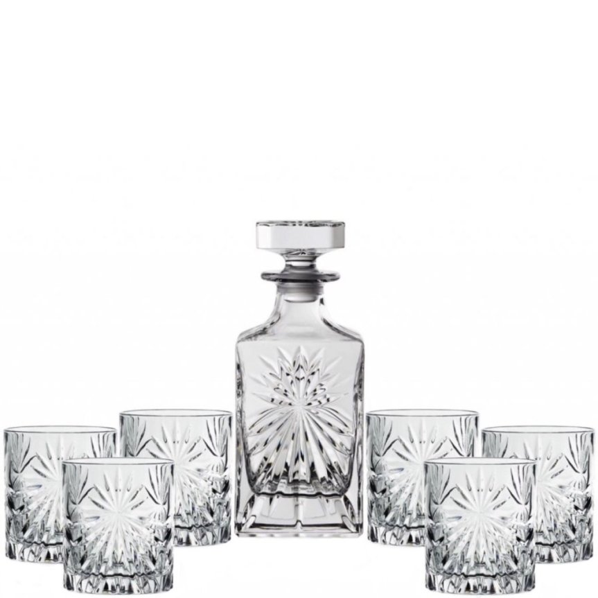 RCR Oasis Oasispaketet Whiskykaraff Whiskyglas