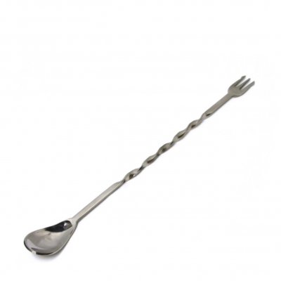 Barsked med gaffel Bar Spoon with fork