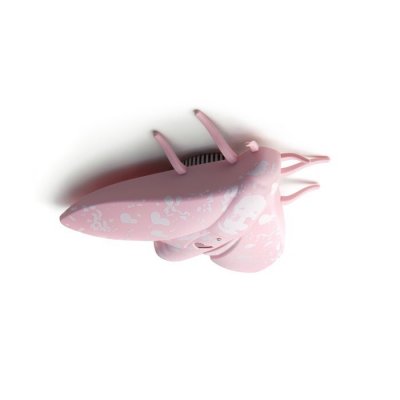 Smoke Detector Butterfly - pink