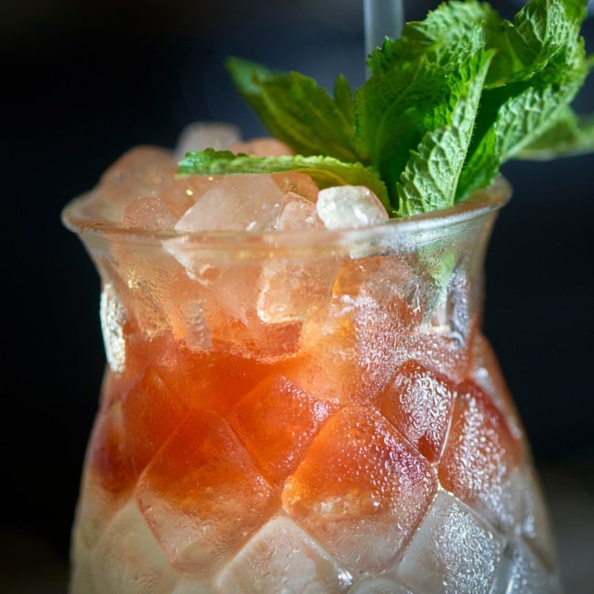 Tiki Pineapple cocktailglas 50 cl ananas drinkglas