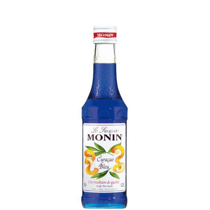 Monin blå Curaçao curacao Blue Syrup