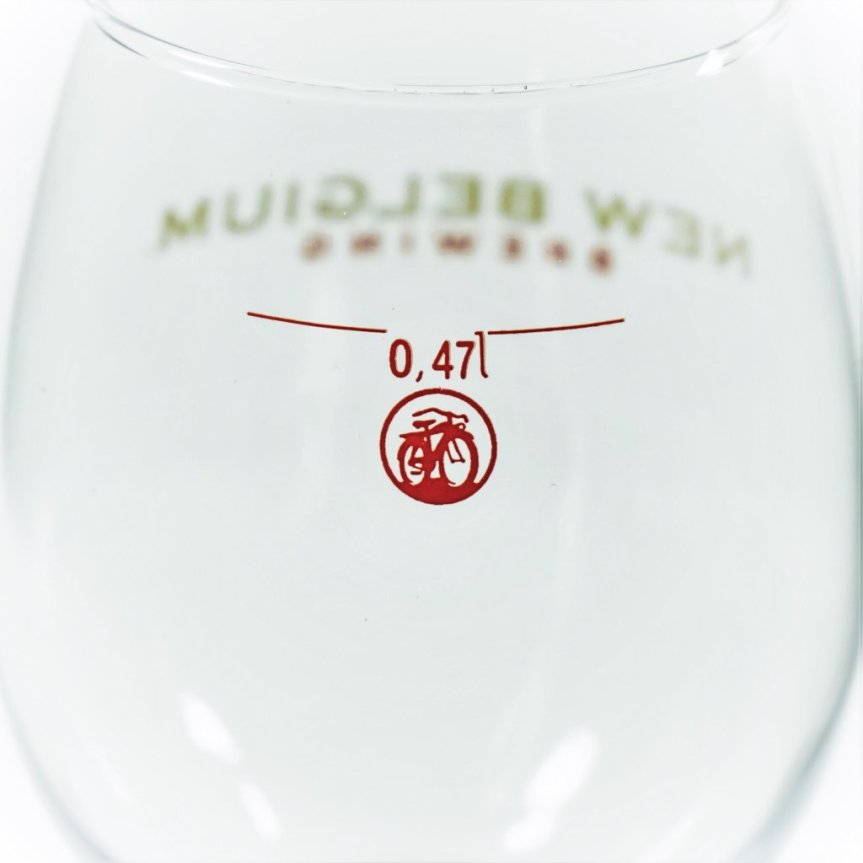 New Belgium ölglas
