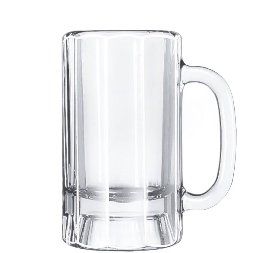 Libbey Paneled Mug beer tankard 414 ml