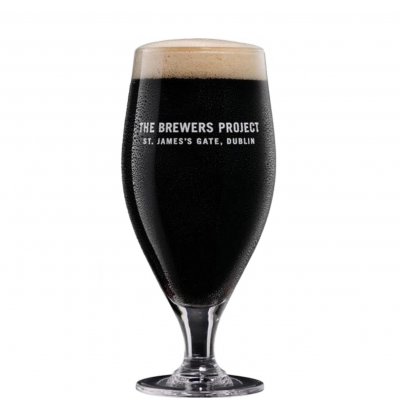 Guinness The Brewers Project beer glass